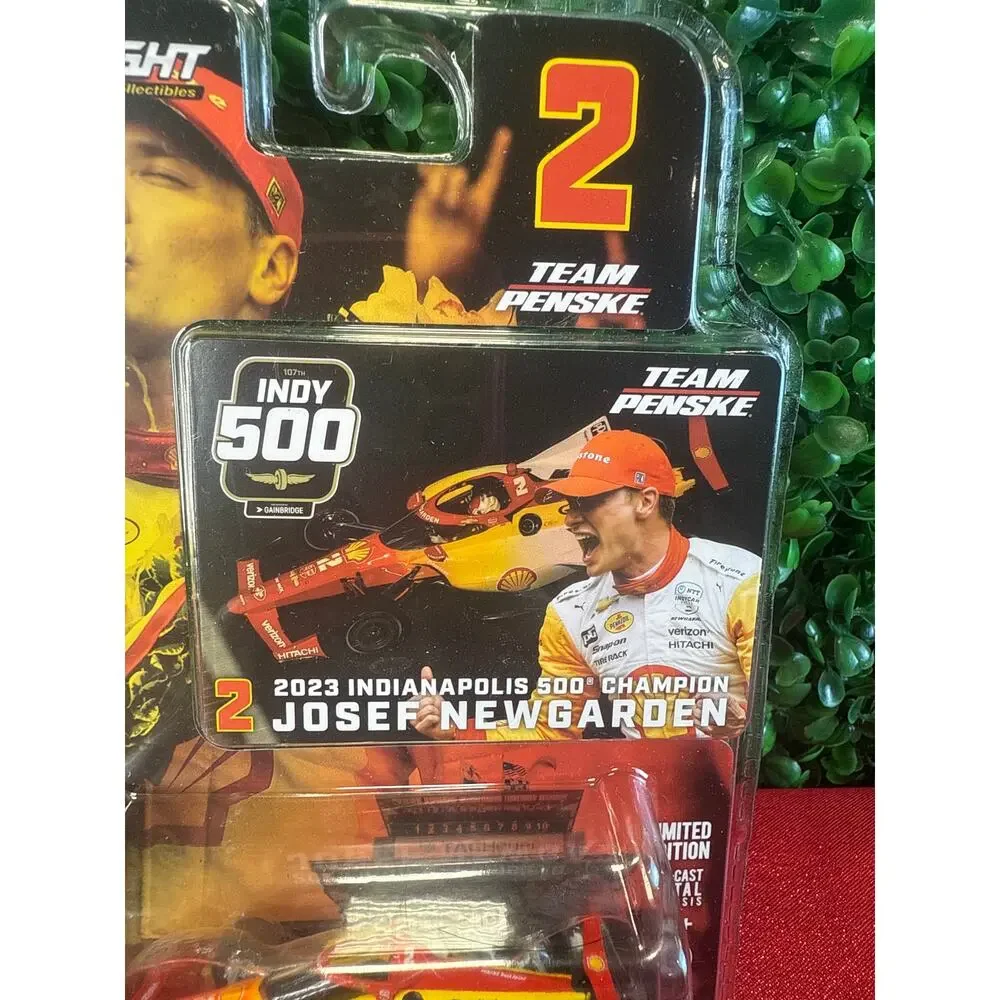 #2 Josef Newgarden IndyCar Toy - Red, Yellow, White